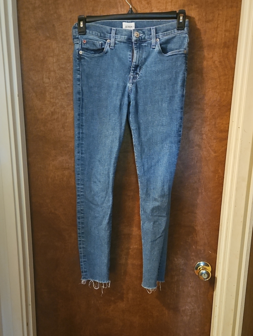 Hudson Jeans Skinny High-Rise Medium Blue